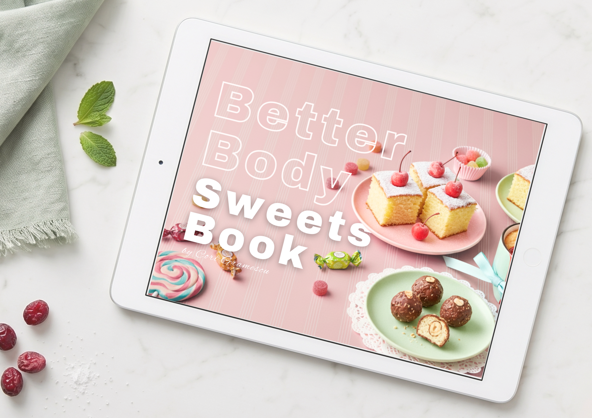 Sweets Book - 30 de rețete de dulciuri